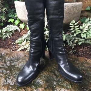 COPY - Authentic PRADA Black Knee High Black Size…